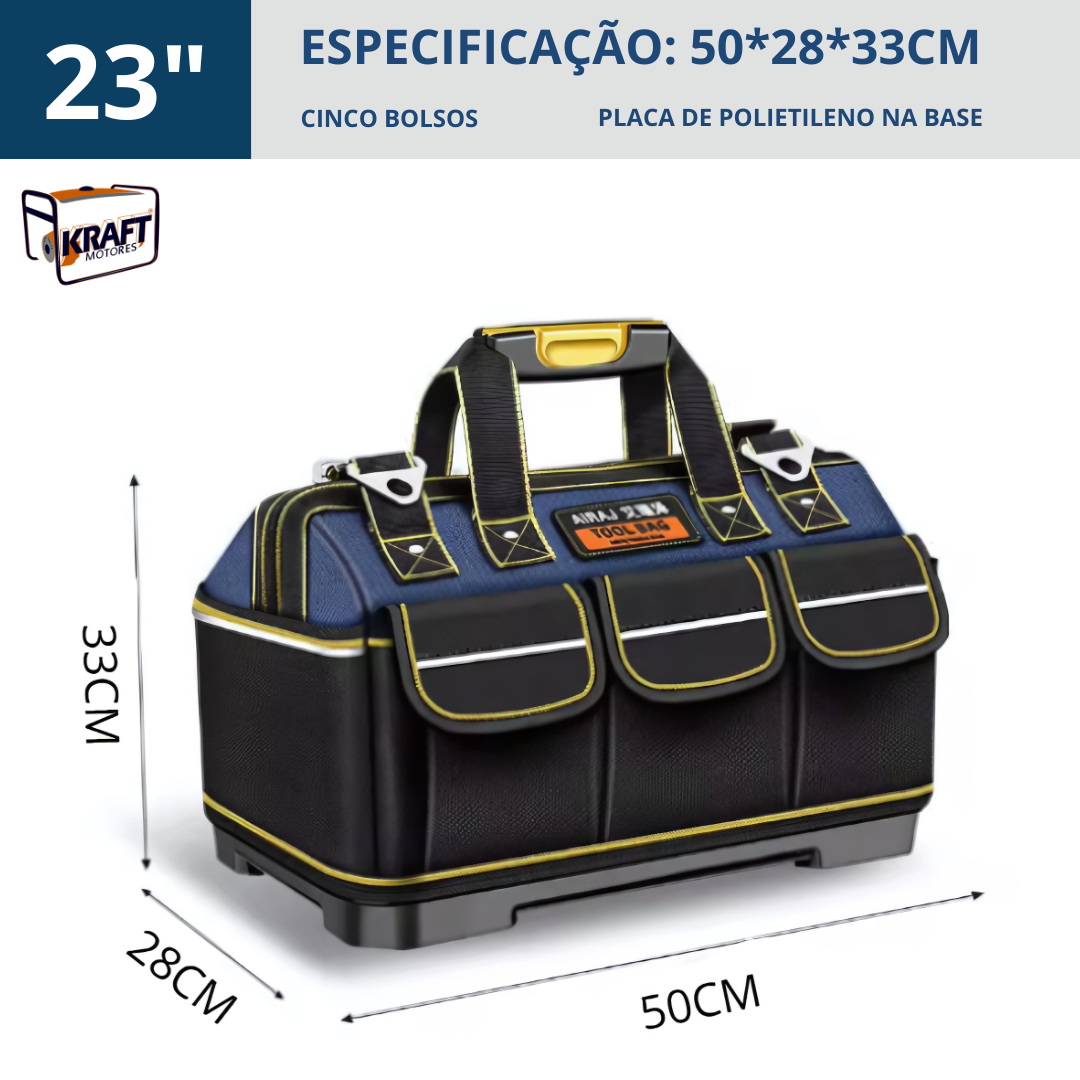 BOLSA DE FERRAMENTAS 23 POLEGADAS - REFORADA