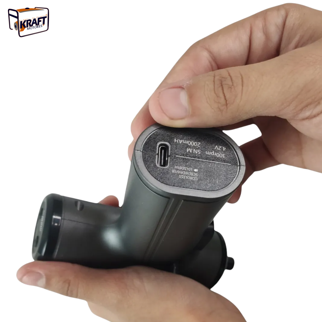 MINI PARAFUSADEIRA 3.6V, 2000MAH, TORQUE 5NM