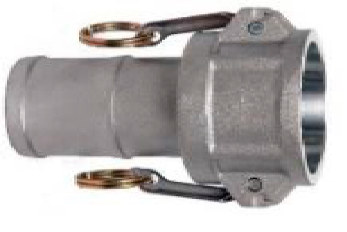 ENGATE RAPIDO FEMEA TIPO C EM ALUMINIO   ...