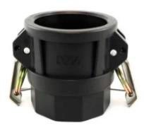 ENGATE RAPIDO  FEMEA TIPO D ROSCA INTERNA...